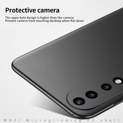For Honor 70 MOFI Frosted PC Ultra-thin Hard Case(Black) by MOFI