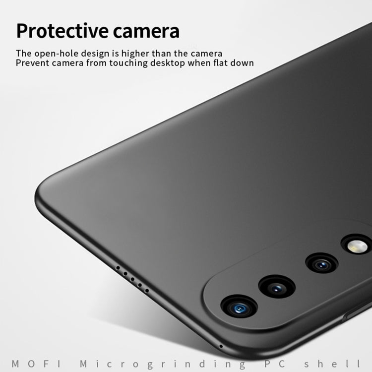 For Honor 70 Pro MOFI Frosted PC Ultra-thin Hard Case(Black) by MOFI