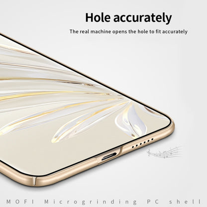 For Honor 70 Pro MOFI Frosted PC Ultra-thin Hard Case(Black) by MOFI