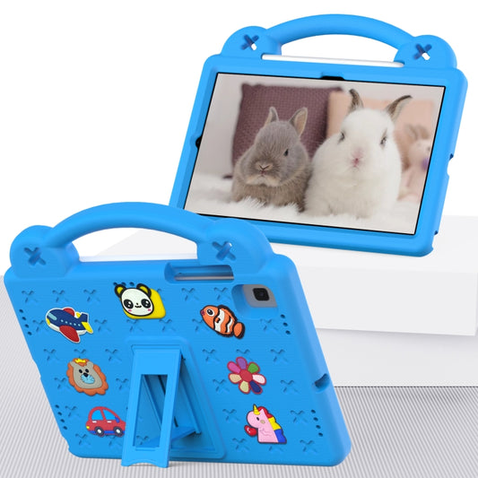 For Samsung Galaxy Tab S6 Lite 10.4 2020/2022 Handle Kickstand Children EVA Shockproof Tablet Case(Sky Blue) by bashfashion