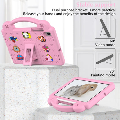 For Samsung Galaxy Tab S6 10.5 2019 T860/T865 Handle Kickstand Children EVA Shockproof Tablet Case(Pink) by bashfashion