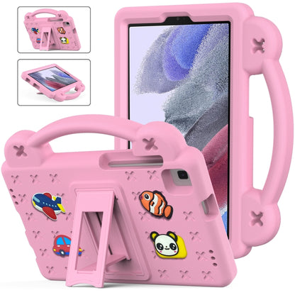 For Samsung Galaxy Tab A7 Lite 8.7 2021 T220/T225 Handle Kickstand Children EVA Shockproof Tablet Case(Pink) by bashfashion