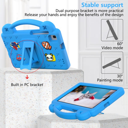 For Samsung Galaxy Tab A7 Lite 8.7 2021 T220/T225 Handle Kickstand Children EVA Shockproof Tablet Case(Sky Blue) by bashfashion