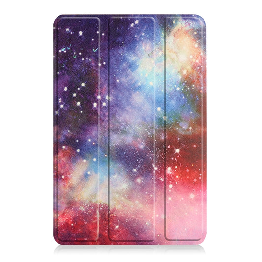 For Amazon Fire 7 12th 2022 JSM Smart Leather Tablet Case(Galaxy) by jumper