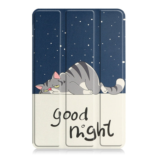 Amazon Fire 7 12th 2022 JSM Smart Leather Tablet Case(Lazy Cat) by jumper