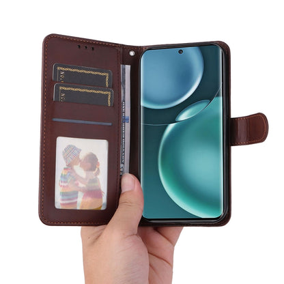 For Honor Magic4 / Magic4 Pro JSM Calf Texture Leather Phone Case(Brown) by JUNSUNMAY