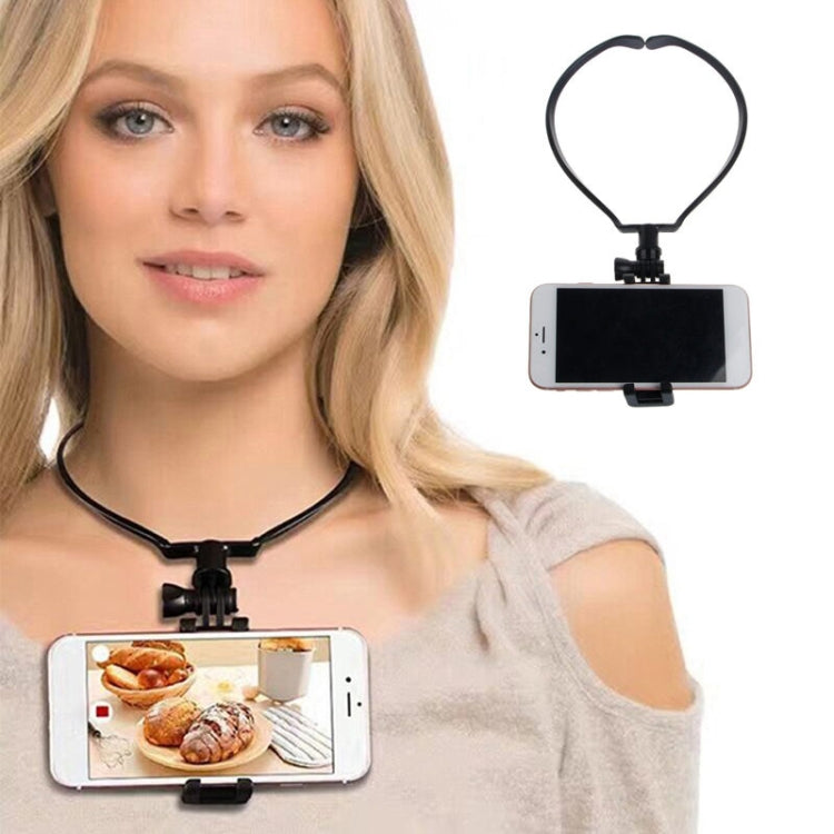 POV / VLOG Smartphone Selfie Neck Holder Mount by bashfashion