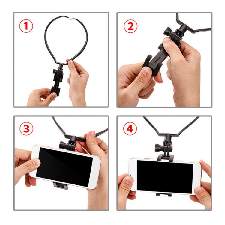 POV / VLOG Smartphone Selfie Neck Holder Mount by bashfashion