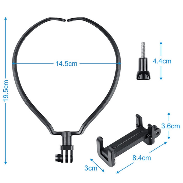 POV / VLOG Smartphone Selfie Neck Holder Mount by bashfashion