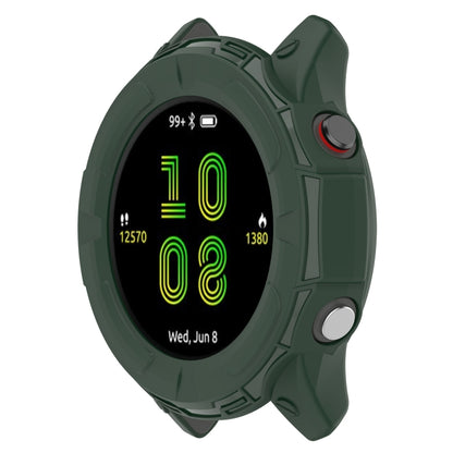 For Garmin Forerunner 955 Shockproof TPU Protective Watch Case(Green) by bashfashion