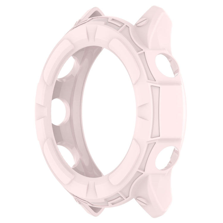 For Garmin Forerunner 955 Shockproof TPU Protective Watch Case(Pink) by bashfashion