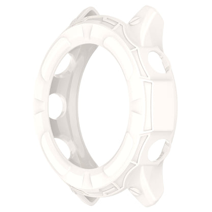 For Garmin Forerunner 955 Shockproof TPU Protective Watch Case(White) by bashfashion