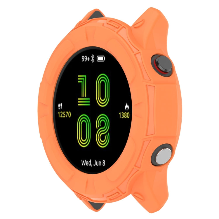 For Garmin Forerunner 255 Shockproof TPU Protective Watch Case(Orange) by bashfashion