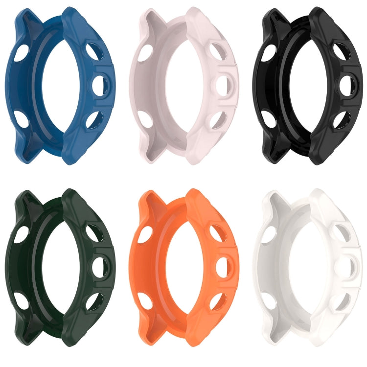 For Garmin Forerunner 255 Shockproof TPU Protective Watch Case(Blue) by bashfashion