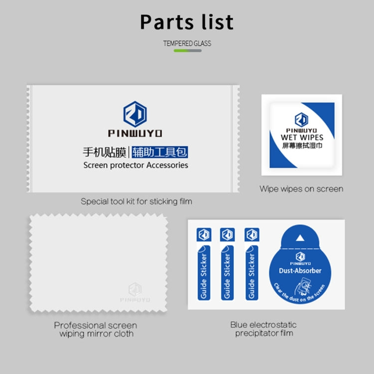 For Google Pixel 6A PINWUYO 9H 2.5D Full Screen Tempered Glass Film(Black) by PINWUYO