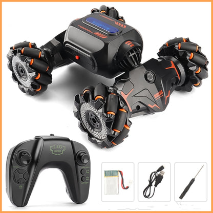 MoFun JC02 2.4G remote control twist multi-function stunt car For Orange For Green by bashfashion