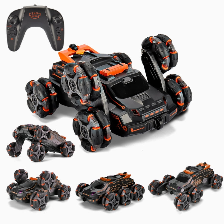 MoFun JC03 2.4G 360-degree Swing Arm Six-wheel Drift Spray Stunt Car by bashfashion