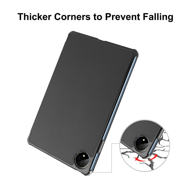 For Huawei MatePad Pro 11 2022 ENKAY Plastic Back Cover Smart Leather Stand Case(Dark Green) by ENKAY