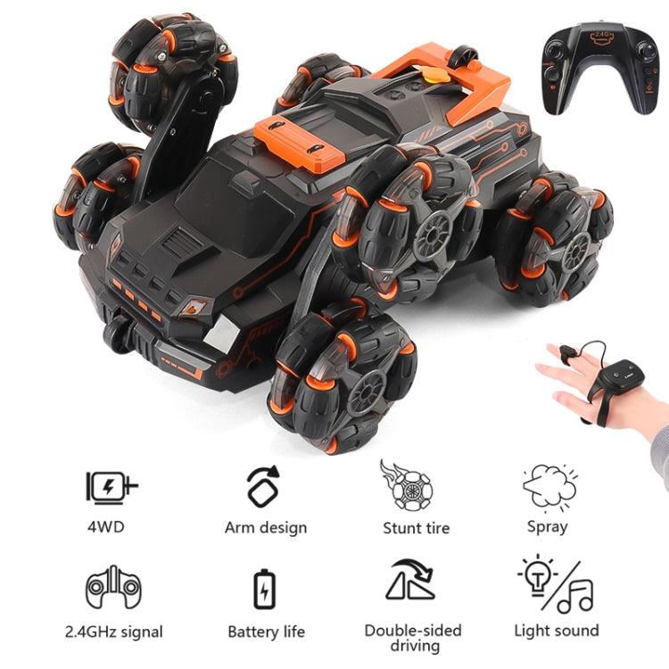 MoFun JC03 2.4G Six-wheel Drift Spray Stunt Car by bashfashion