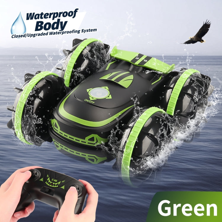 MoFun JC04 2.4G remote control amphibious vehicle For Green For Blue by bashfashion