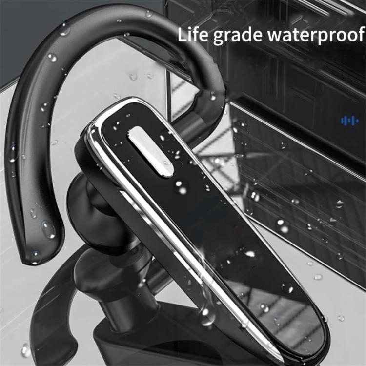 K50 Bluetooth-compatible 5.3 Business Ear-hook Earphone with Mic by bashfashion