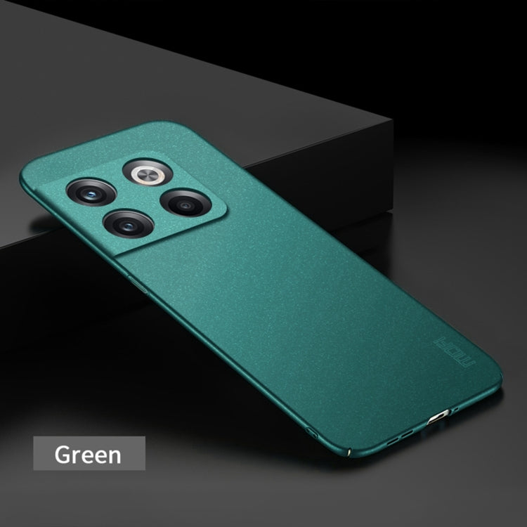 For OnePlus Ace Pro MOFI Frosted PC Ultra-thin Hard Phone Case(Green) by MOFI
