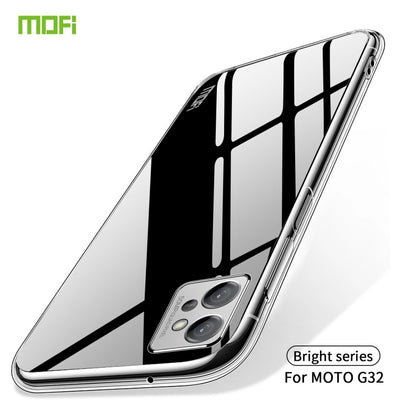 For Motorola Moto G32 MOFI Ming Series Ultra-thin TPU Phone Case(Transparent) by MOFI