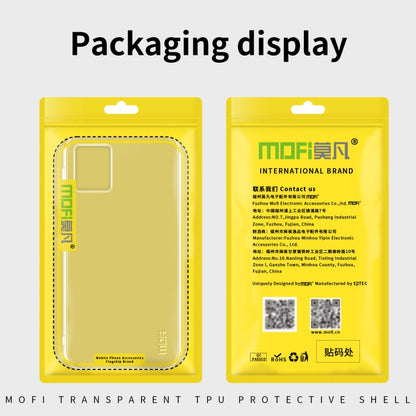 For Motorola Moto G32 MOFI Ming Series Ultra-thin TPU Phone Case(Transparent) by MOFI