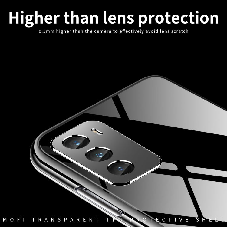 For Motorola Moto G42 MOFI Ming Series Ultra-thin TPU Phone Case(Transparent) by MOFI