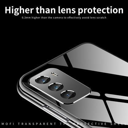 For Motorola Moto G42 MOFI Ming Series Ultra-thin TPU Phone Case(Transparent) by MOFI