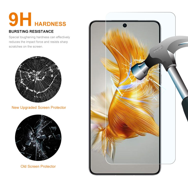 For Huawei Mate 50 / 50E 2pcs ENKAY 0.26mm 9H 2.5D Curved Tempered Glass Flim by ENKAY