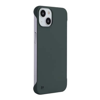 For iPhone 14 ENKAY Matte Frameless PC Phone Case(Dark Green) by ENKAY