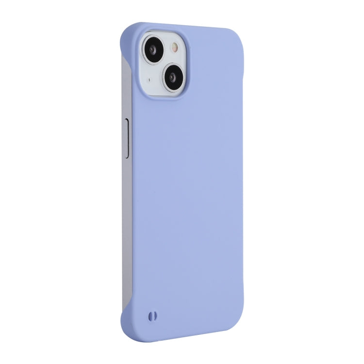 For iPhone 14 ENKAY Matte Frameless PC Phone Case(Purple) by ENKAY