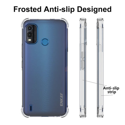For Nokia G11 Plus ENKAY Clear TPU Shockproof Phone Case by ENKAY