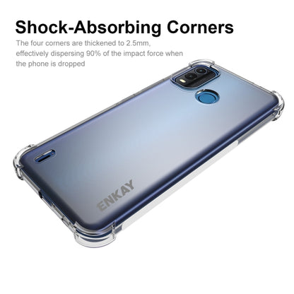 For Nokia G11 Plus ENKAY Clear TPU Shockproof Phone Case by ENKAY