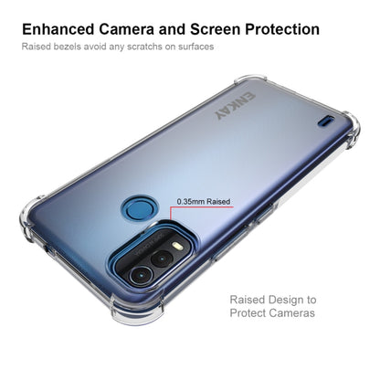 For Nokia G11 Plus ENKAY Clear TPU Shockproof Phone Case by ENKAY
