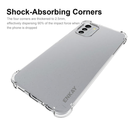 For Nokia G60 5G ENKAY Clear TPU Shockproof Phone Case by ENKAY