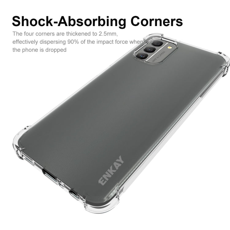 For Nokia G400 5G ENKAY Clear TPU Shockproof Phone Case by ENKAY