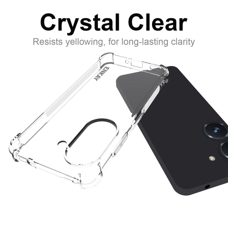 For Asus Zenfone 9 ENKAY Clear TPU Shockproof Phone Case by ENKAY