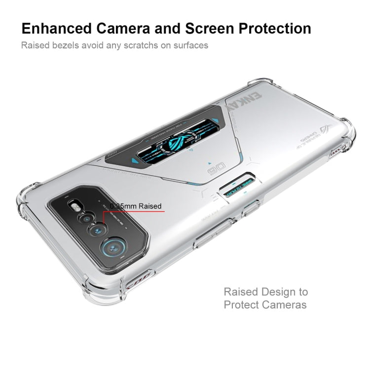 For Asus ROG Phone 6 Pro ENKAY Clear TPU Shockproof Phone Case by ENKAY