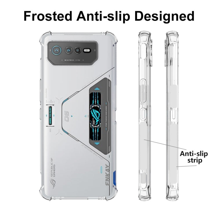 For Asus ROG Phone 6 Pro ENKAY Clear TPU Shockproof Phone Case by ENKAY