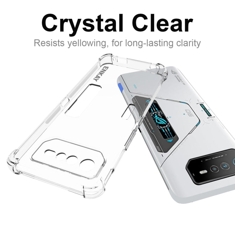 For Asus ROG Phone 6 Pro ENKAY Clear TPU Shockproof Phone Case by ENKAY