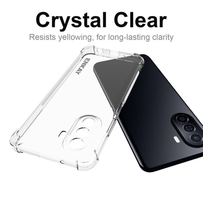 For Huawei Enjoy 50 4G / Nova Y70 Plus 4G Global ENKAY Clear TPU Shockproof Phone Case by ENKAY