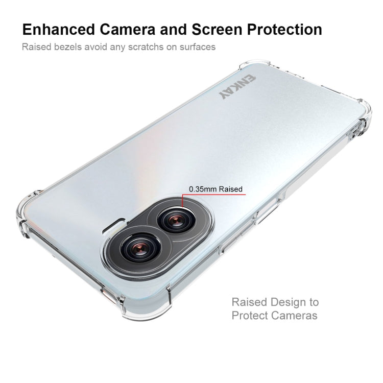 For Honor X40i 5G ENKAY Clear TPU Shockproof Phone Case by ENKAY
