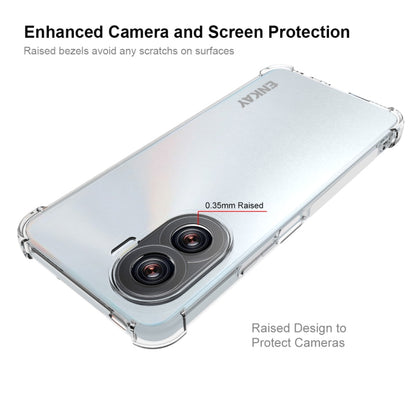 For Honor X40i 5G ENKAY Clear TPU Shockproof Phone Case by ENKAY