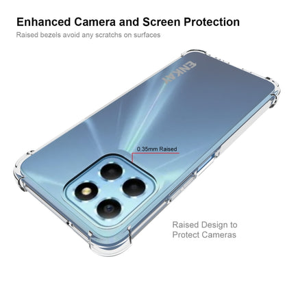 For Honor X8 5G ENKAY Clear TPU Shockproof Phone Case by ENKAY