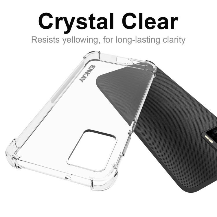 For Motorola Edge 30 Lite ENKAY Clear TPU Shockproof Phone Case by ENKAY