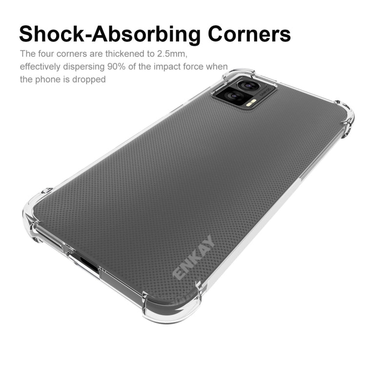 For Motorola Edge 30 Lite ENKAY Clear TPU Shockproof Phone Case by ENKAY