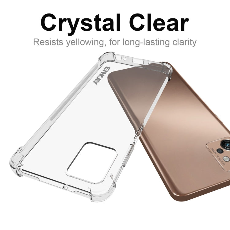 For Motorola Moto G32 ENKAY Clear TPU Shockproof Phone Case by ENKAY