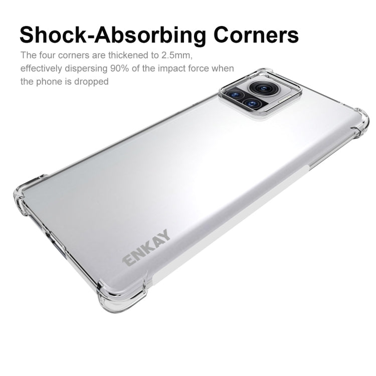 For Motorola Moto X30 Pro ENKAY Clear TPU Shockproof Phone Case by ENKAY